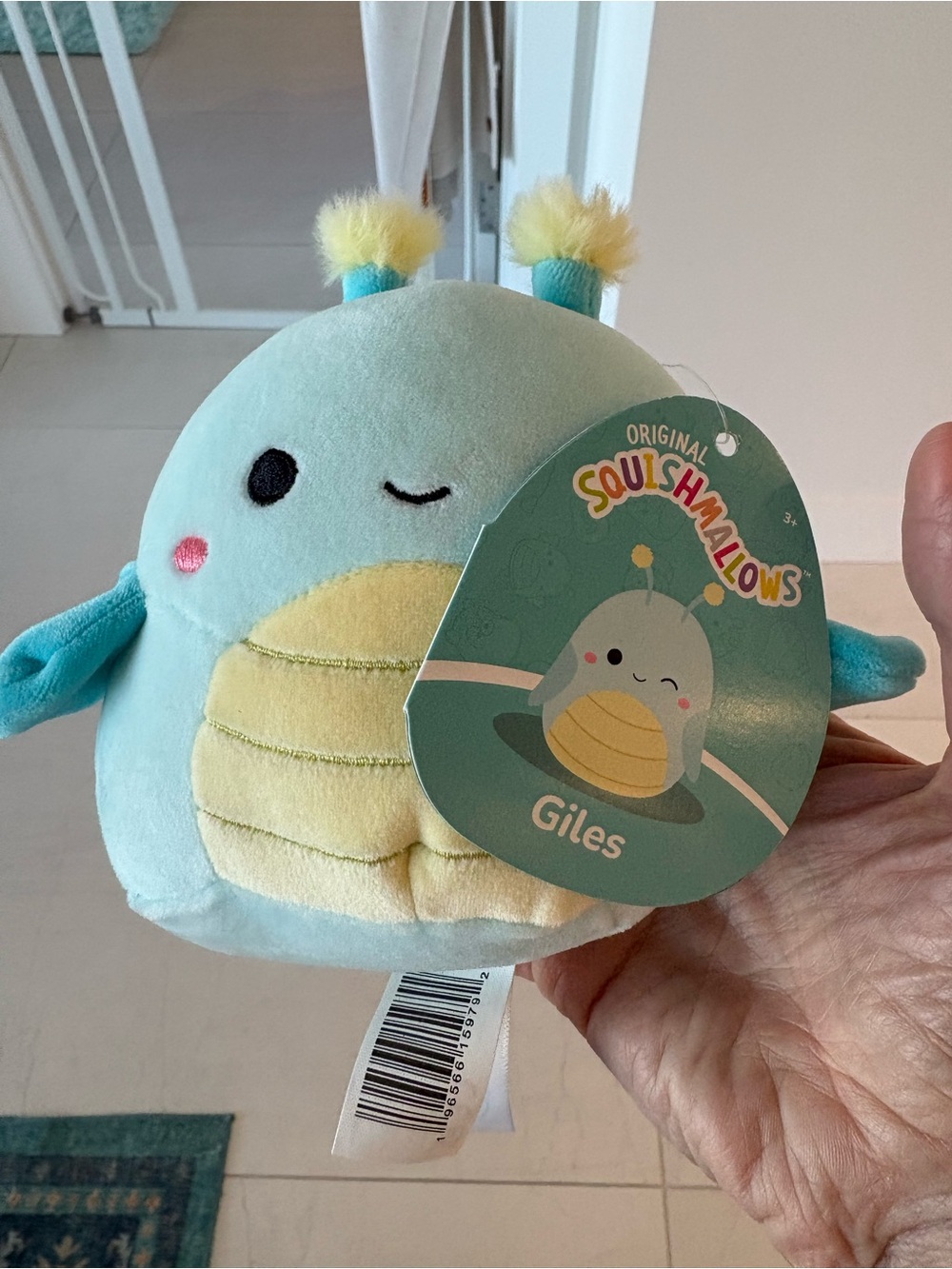 NWT Squishmallows Giles the Grasshopper